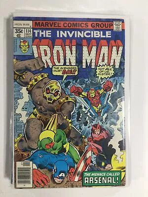 Buy Iron Man #114 (1978) FN5B121 FINE FN 6.0 • 4.01£