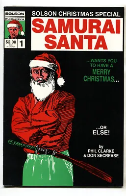 Buy Solson Christmas Special #1--1986--1st Published JIM LEE Artwork--VF/NM • 174.76£