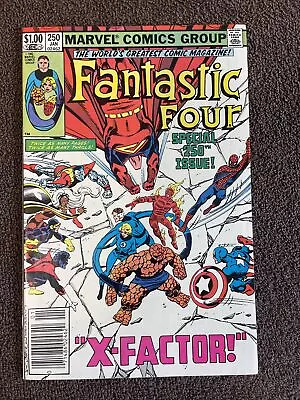 Buy FANTASTIC FOUR #250 (Marvel, 1983) John Byrne ~ Double-Size Issue ~ Newsstand • 7.96£