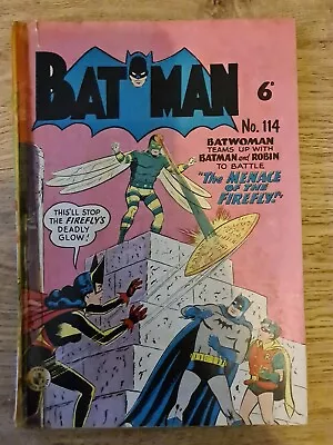 Buy Batman #114 Australian Equivalent Of Batman #126 1959 Good, Complete • 45£