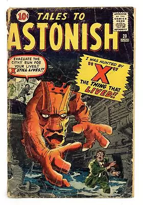 Buy Tales To Astonish #20 GD- 1.8 1961 • 37.95£