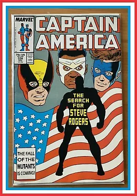 Buy (1968) _ Captain America  #336 (VF) Search For Steve Rogers / John Walker As Cap • 5.21£