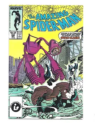 Buy Amazing Spider-Man 292  Black Costume Vs The Spider-Slayer 1987 Marvel Comic Key • 7.68£