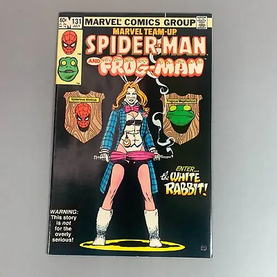 Buy MARVEL TEAM-UP #131  MARVEL COMICS 1983 Spider-Man White Rabbit Frog-Man • 15.80£
