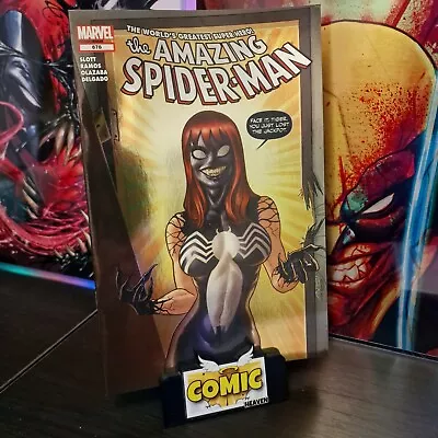 Buy Amazing Spider-man #678 1:50 Joe Quionnes La Mole Foil Mexican Variant 🔥 • 34.95£