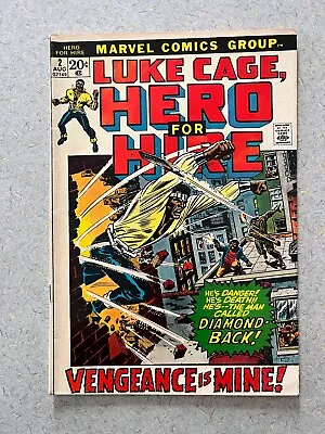 Buy Marvel LUKE CAGE HERO FOR HIRE (1972) #2 Key 1st CLAIRE TEMPLE App FN Ships FREE • 23.72£