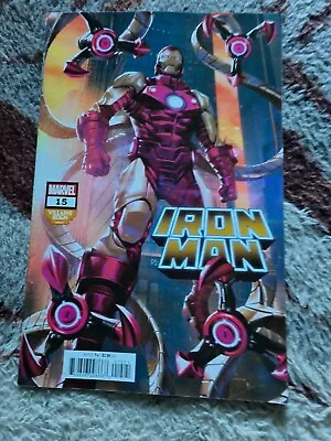 Buy Iron Man # 15 Nm 2022 Scarce Chew Villain's Reign Variant ! Has Become Iron God! • 4£