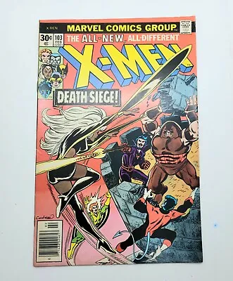 Buy Uncanny X-Men #103, 1st Time That Wolverine Is Called Logan, 1977, HIGHER GRADE • 238.69£