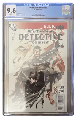 Buy Detective Comics #850 GCG 9.6 White Pages • 90.67£