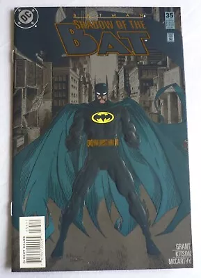 Buy Batman Shadow Of The Bat #35 Embossed Card Variant Cover VFN (1995) DC Comics • 2£