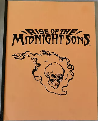 Buy Rise Of The Midnight Sons - 1st Appearance Preview/Promo Ghost Rider #28 (1992) • 278.94£