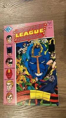 Buy Justice League Of America Index #4 - DC Comics - 1972 • 4.95£