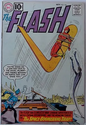 Buy Flash #124 (Nov 1961, DC), VG, Flash & Elongated Man Vs. Captain Boomerang • 55.21£