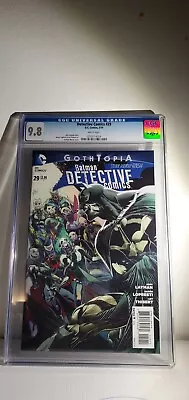 Buy Detective Comics Batman Gothtopia #29 Cgc 9.8 Super Rare 4 Collectors Graded  • 79.03£