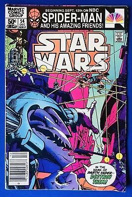 Buy Star Wars #54 (1981) Walt Simonson-Cover; Newsstand Edition; FN • 6.39£