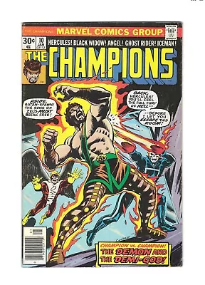 Buy The Champions #10: Dry Cleaned: Pressed: Bagged: Boarded: VG 4.0 • 3.15£