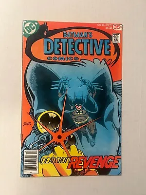 Buy Detective Comics #474 1st Modern Appearance & Cover Appearance Of Deadshot 1977 • 79.16£