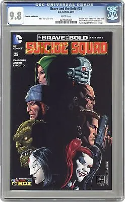 Buy Brave And The Bold Presents Suicide Squad #25 CGC 9.8 2015 0278306001 • 58.48£