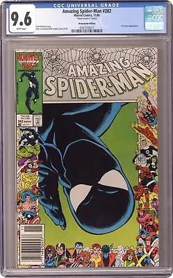 Buy Amazing Spider-Man #282 CGC 9.6 Newsstand 1986 4387056017 • 114.78£