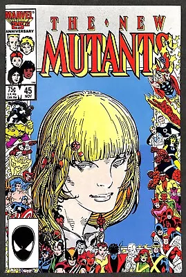 Buy New Mutants #45 Marvel 25th Anniversary Frame Cover • 8.95£