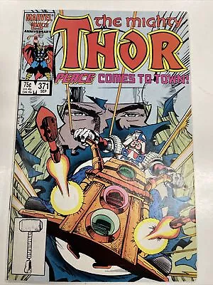 Buy Thor #371 (MARVEL,  1986) 1st App Justice Peace TVA (Disney+/Loki) VF/FN Hot Key • 7.90£