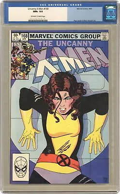 Buy Uncanny X-Men #168D CGC 9.6 1983 0059292010 1st App. Madelyne Pryor • 140.75£