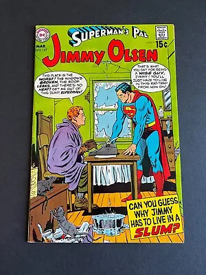 Buy Superman's Pal Jimmy Olsen #127 - Secret Slumlord Of Metropolis!(DC, 1970) VF • 11.01£