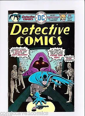 Buy Detective #452 Fine (6.0) Hawkman • 6.33£