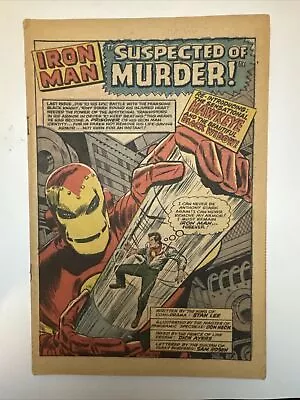 Buy TALES OF SUSPENSE #60 Dec 1964 Suspected Of Murder! Iron Man Marvel Comics • 8£