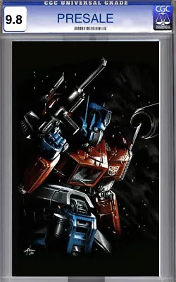 Buy Transformers #8 CGC 9.8 Graded PREORDER Gabriele Dell'Otto Variant Limited 1,000 • 115.76£