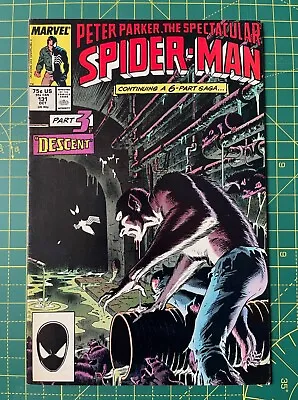 Buy Peter Parker The Spectacular Spider-man 131 October 1987 (vf) • 15£