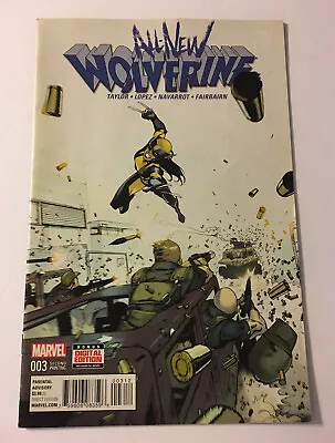 Buy ALL NEW WOLVERINE #3 2nd PRINT Variant Cover Gabby Appearance Badger 2017 • 11.82£