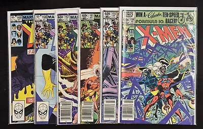 Buy Uncanny X-Men Lot Of 6 | 154, 155, 161, 162, 168, 169 | 1981-1983 Marvel Comics • 81.09£