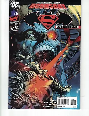 Buy Reign Of Doomsday Superman Batman Annual #5 June 2011 Vol. 1 Dc Comics • 3.85£
