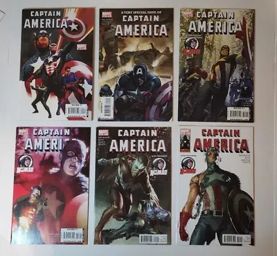 Buy Captain America 600 601 602 603 604 605 Lot Of 6 Marvel Comics All VF/NM  • 9.48£