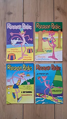 Buy Comic Hungary Foreign Edition - The Pink Panther Comics #1 #2 #3 #4 - Lot Of 4x • 63.68£
