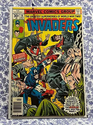 Buy INVADERS #18 Gil Kane Cover Roy Thomas Captain America Sub-Mariner Torch • 11.95£