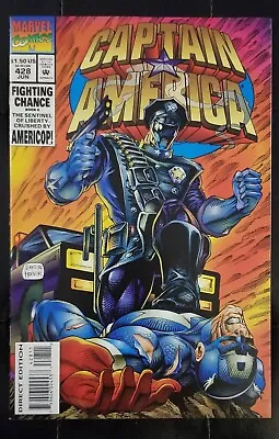 Buy 1ST APPEARANCE OF AMERICOP -Captain America #428 • 15.98£