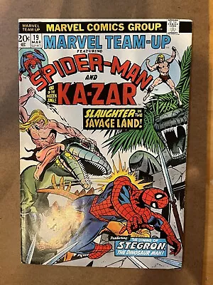 Buy Marvel Team Up  # 19   Vf/nm  9.0  1973  Bronze Age • 15.77£