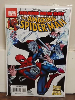 Buy Amazing Spider-Man #547 🕷 Marvel Comics 2008 🕸 Slott & McNiven Brand New Day • 4.79£