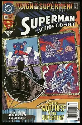 Buy Action Comics #689 1993 (VF/NM) 1st Black Suit Superman! NEWSSTAND! L@@K! • 17.58£