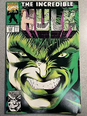 Buy Incredible Hulk #379 (1991) Key! 1st App Delphi, Ajax, Achilles, Hector & Paris • 4.79£