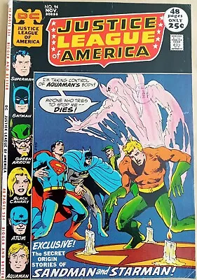 Buy Justice League Of America #94 - FN+ (6.5) - DC 1971 - 48 PG Giant - 4 Pgs Adams  • 12.50£