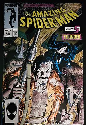 Buy THE AMAZING SPIDER-MAN #294 1987 Part 5  THUNDER  RAW JM DeMatteis Bob McLeod • 40.21£