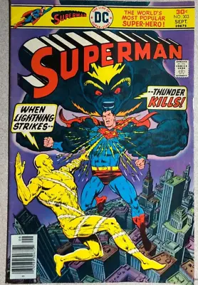 Buy SUPERMAN #303 (1976) DC Comics VG+ • 10.27£