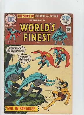 Buy World's Finest #222 ~ Sons Of Superman & Batman (DC, 1974) FN+ • 3.94£