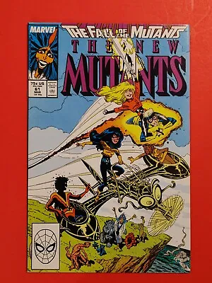 Buy Marvel Comics NEW MUTANS 61. The Fall Of The Mutants.  • 1.57£