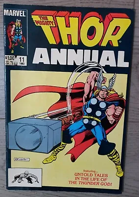 Buy The Mighty Thor Annual # 11 Marvel Comics 1983 • 12.10£