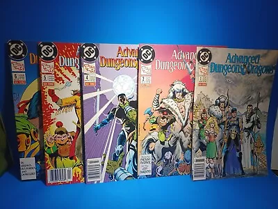 Buy Advanced Dungeons And Dragons #1 ,2, 4, 5, 6 DC 1988 Comic Lot Of 5 (DC 3 ) • 27.80£