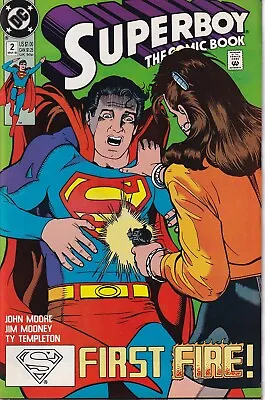 Buy DC Superboy, #2, 1990, John Moore, Jim Mooney • 1.50£